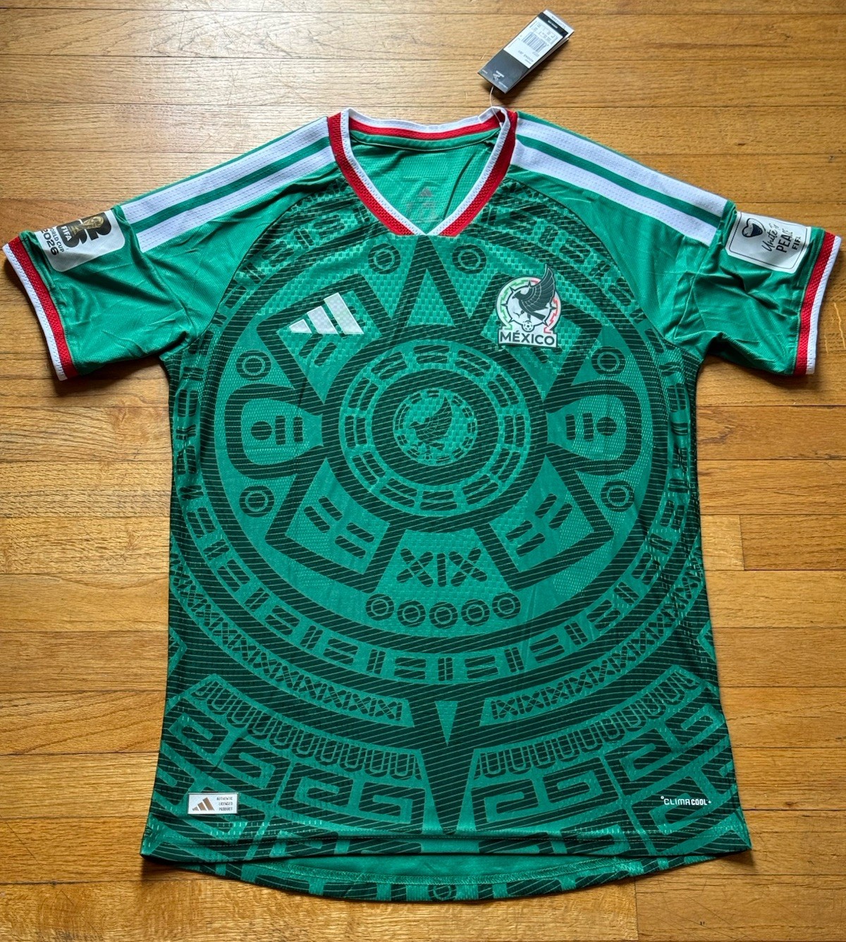 Adidas Mexico National Team Licensed Jersey SlimFit Fifa 2026 Patch Football