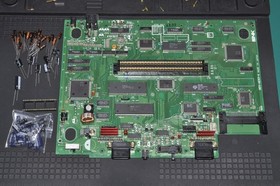 NEO GEO AES Console Boxed Full Recap, BIOS Socketed, RGB Bypass, YPbPr, Sanwa