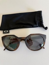 Oakley HSTN Sunglasses with brown tortoise matte Frame W/ PRIZM Black Lens