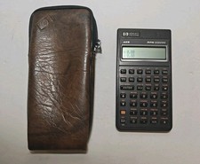 HP 42S RPN Scientific Programmable Calculator Hewlett Packard Tested With Case