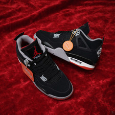 MEN Jordan 4 Retro "Bred" 2019 308497-060 Size US 7-12