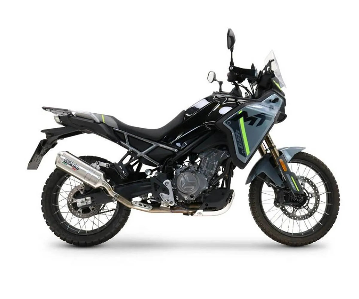 Approved Gpr Exhaust Muffler Satinox  for Cf Moto 450 MT 2024 > 2026