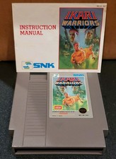 Ikari Warriors (NES) - RARE 5-Screw Early Print - w/ Original Manual - SNK