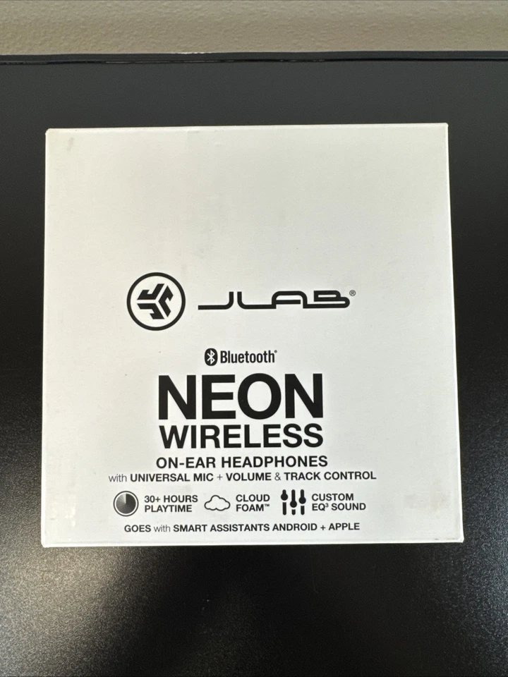 JLab Neón Bluetooth Plegables Auriculares Inalámbricos 13 Horas Verde Foto 3 de 4
