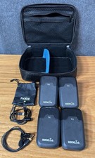 Set of 2 RodeLink Receiver and Transmitter Wireless w/ Microphones and Case