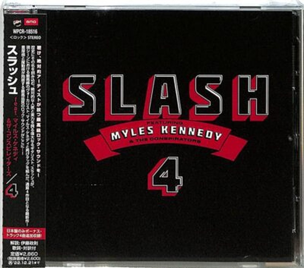 SLASH FT. MYLES KENNEDY & THE CONSPIRATORS-4-CD Japan