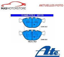SATZ BREMSBELÄGE BREMSKLÖTZE VORNE ATE 130460-71702 A FÜR BMW X5,E53