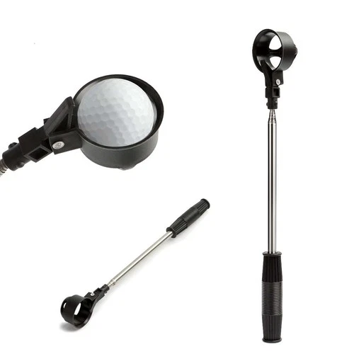 Golf Ball Retriever Telescopic Stainless Telescopic Golf Ball Picker Portable