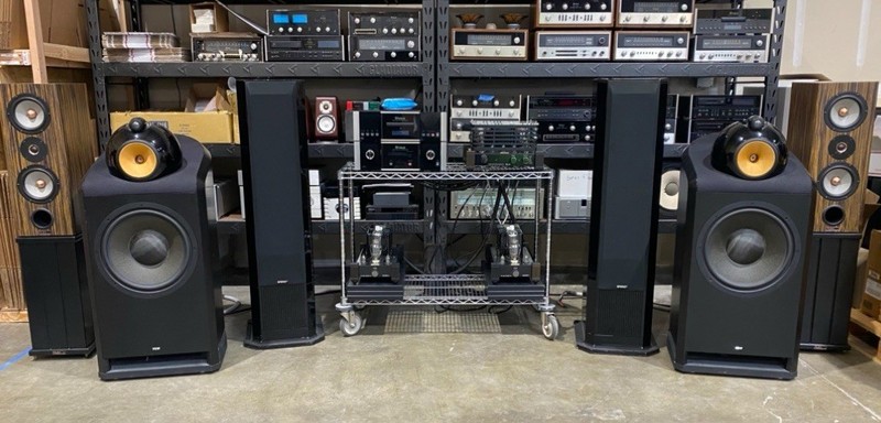 Energy Veritas Class "A" StereoPhile v2.8 Loudspeakers PLUS PAIR of MID/TWEETERS