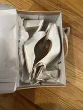 Satin Ivory Wedding Heels