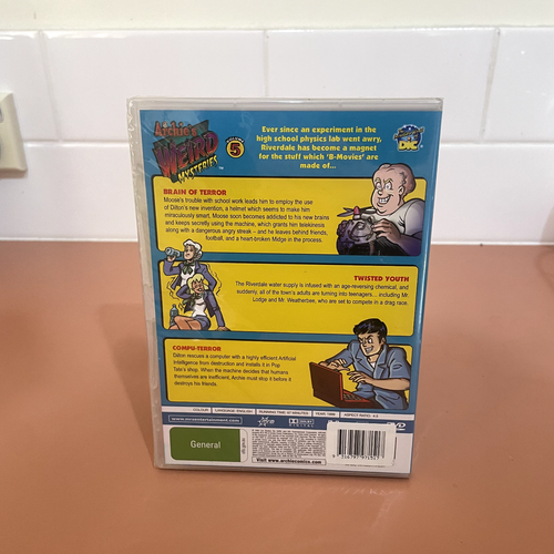 NEW & SEALED Archie's Weird Mysteries : Vol 5 (DVD, 1999) - Picture 2 of 2