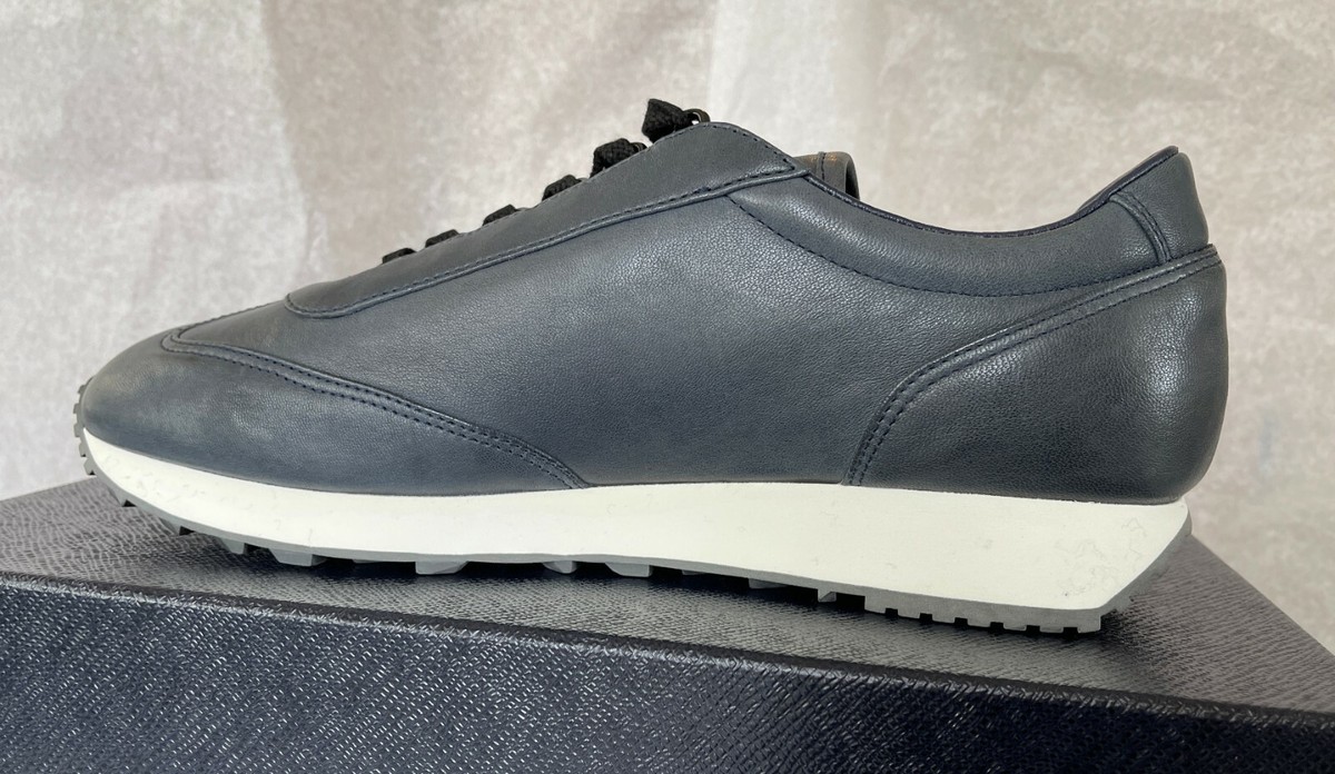 PRADA SPORTSエナメルスニーカー（US 8.5、体感27.5〜28㎝） PRADA プラダ スニーカー スポーツウィングチップ エナメル