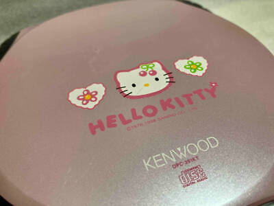 Kenwood DPC-391 Portable CD Player Sanrio Hello Kitty Model Kenwood DPC-391 Portable CD Player Sanrio Hello Kitty Model