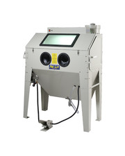 Sandstrahlkabine 420 Liter Filteranlage 3 Türen Sandstrahlgerät SB42AJ W1559