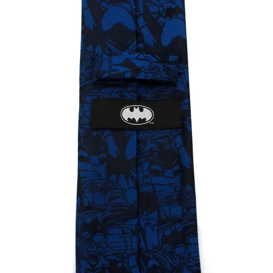 Corbata azul cómic DC Batman para hombre Foto 4 de 4