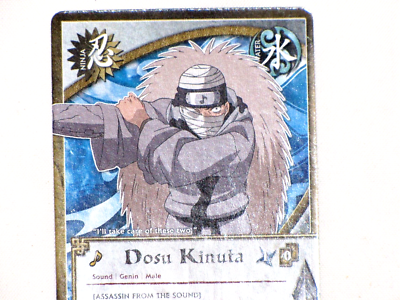 Naruto Dosu Kinuta N-443 Collectible Card Starter Exclusive | eBay