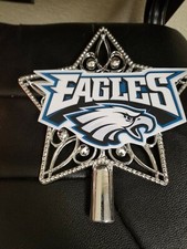 Philedelphia Eagles inspired Christmas Tree Topper Top Ornament Ornaments NFL