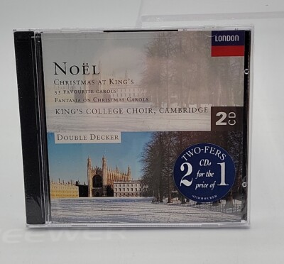 Noël Christmas At King's. 35 Favourite Carols Fantasia On Christmas Carols 2 CD