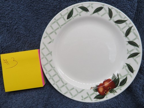 WSP Cades Creek Stoneware Salad Plate Apples & Green Leaves 7-3/4" - Picture 6 of 17
