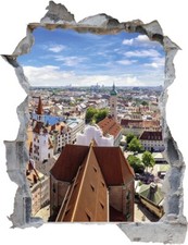 Wandtattoo München Skyline - verschiedene Rahmentypen DW000234