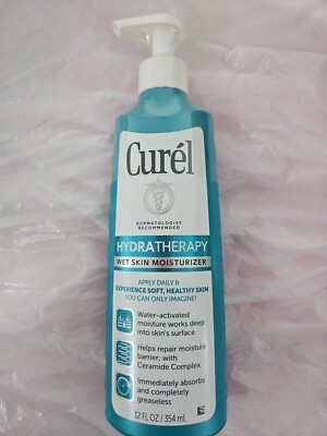 Curel Hydra Therapy in Shower Lotion, Wet Skin Moisturizer for Dry or Extra-Dry 