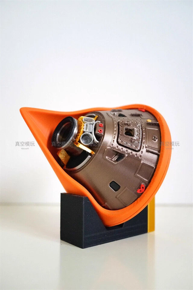 1/32/48 Scale Apollo Program Apollo 11 Re-entry Capsule Astronaut Model Toy Gift - Image 3 of 4