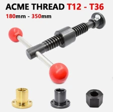 T12 - T36 Vise Hardware Kit ACME Thread Lead Screw Nut Workholding Clamp Fixture