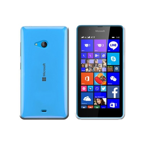 cover per nokia lumia 540 dual sim, in silicone tpu trasparente