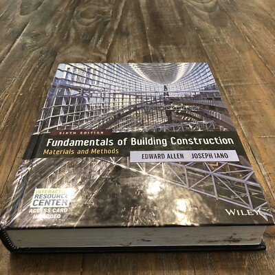 Fundamentals of Building Construction : Materials and Methods by 