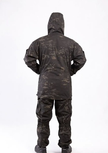 Traje Hirka 5 - Multicámara Negro Desgarro - Imagen 7 de 10