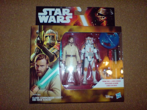 STAR WARS VENGANZA DEL COMANDANTE CLON SITH CODY, BI-WAN KENOBI NUEVO MUY V#3