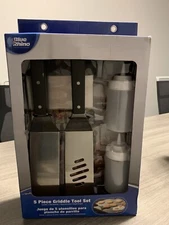 🔒Blue Rhino Razor Stainless Steel 5 Piece Outdoor Griddle Tool Set, 919490