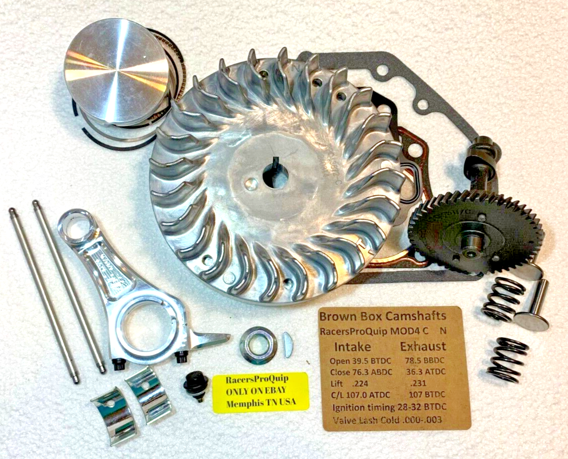 amecajemore HEMI 212 PREDATOR 6256 ARC Rod, MOD4 Cam Kit 15hp Hi-Torque Coil