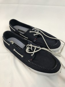 tommy hilfiger canvas boat shoes