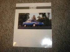 RARE Vintage 1994 Ford Escort Spec Sheet Factory Sales Brochure Free SHIPPING