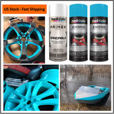 Torque Wheels Spray Paint Rim Steel Alloy Aluminum Primer Coating 3pk