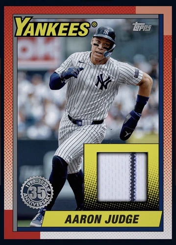2025 TOPPS Series 1 - 1990 Relic Patch - AARON JUDGE (Topps MLB Bunt DigitalCard
