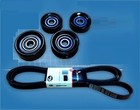 <!--F#f_0-->BELT + NULINE UPGRADE PULLEY KIT for FORD FALCON AU XR6 4.0L 6CYL 1998-2002 VCT<!--F/-->