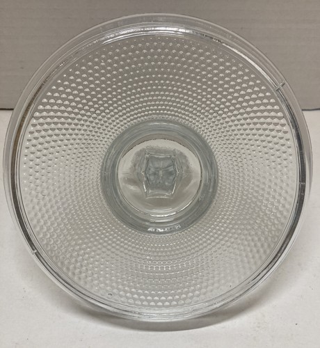 Clear Glass Candy Dish/Tray with Heart Shaped Handle 6" Round - Picture 3 of 3