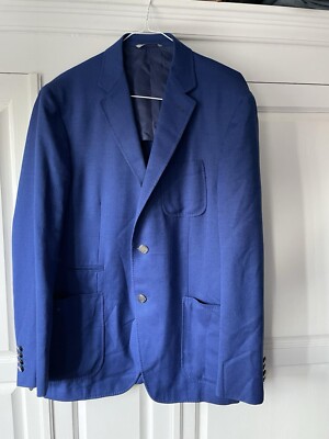 canali kei travel blue Blazer Jacke Gr. 50