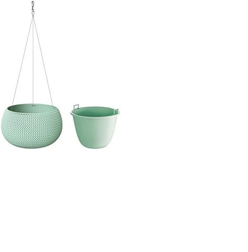 Piantatrice da appendere vasi per piante abbeveratoio giardino recinzione balcone ringhiera vaso fiori plofy - Foto 39 di 70