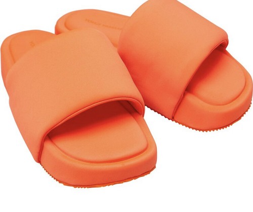 Y-3 Slides Black/Black sandal Yohji Adidas New Orange Puffer Slides New |  eBay
