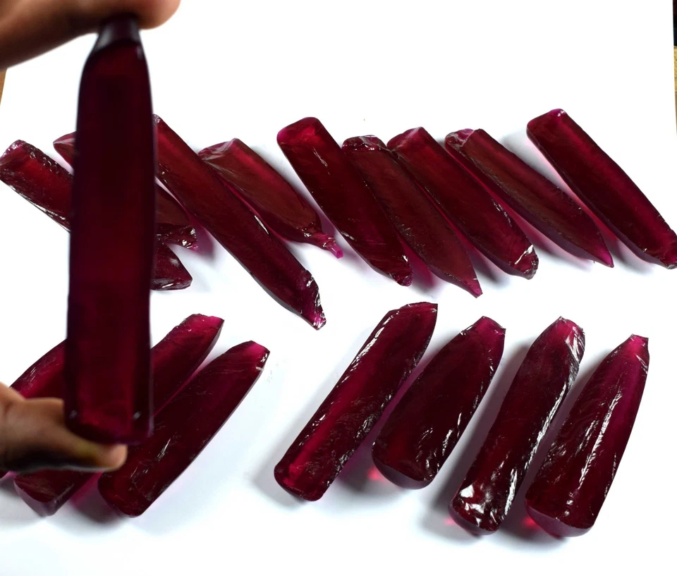 Mozambique Red Ruby Corrundum Gemstone Rough Lot Certified GH156 - Image 2 of 4