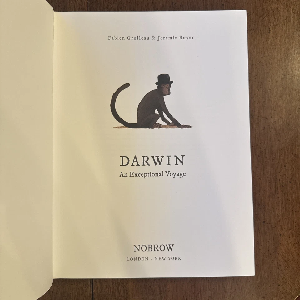 Darwin: Un viaje excepcional - Grolleau, Fabien tapa dura ilustrado ¡Bonito! Foto 2 de 4