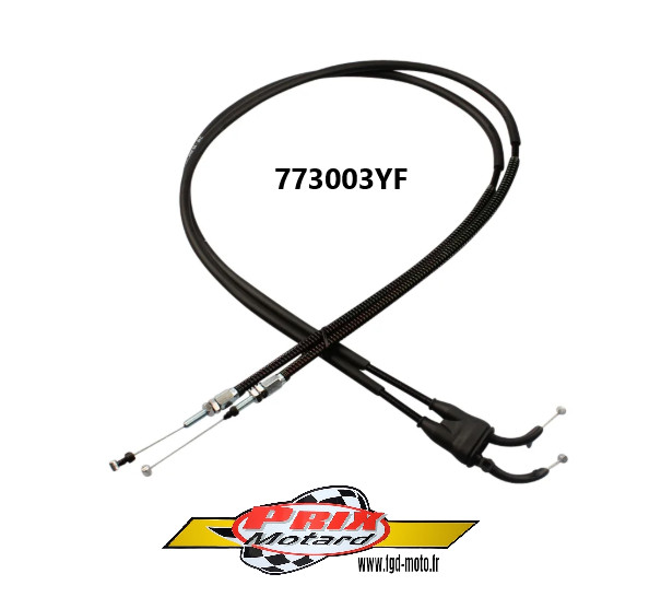 Câble d'accélérateur gaz complet pour moto Yamaha XT 600 E K 1990-2003