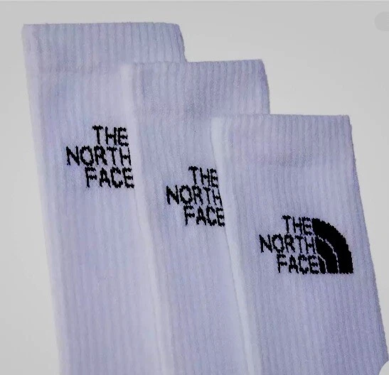 New 3 Pairs The North Face Multi Sport Crew Cushion Socks