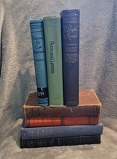 Antique Books - Perfect for home decor, staging, and/or photography props