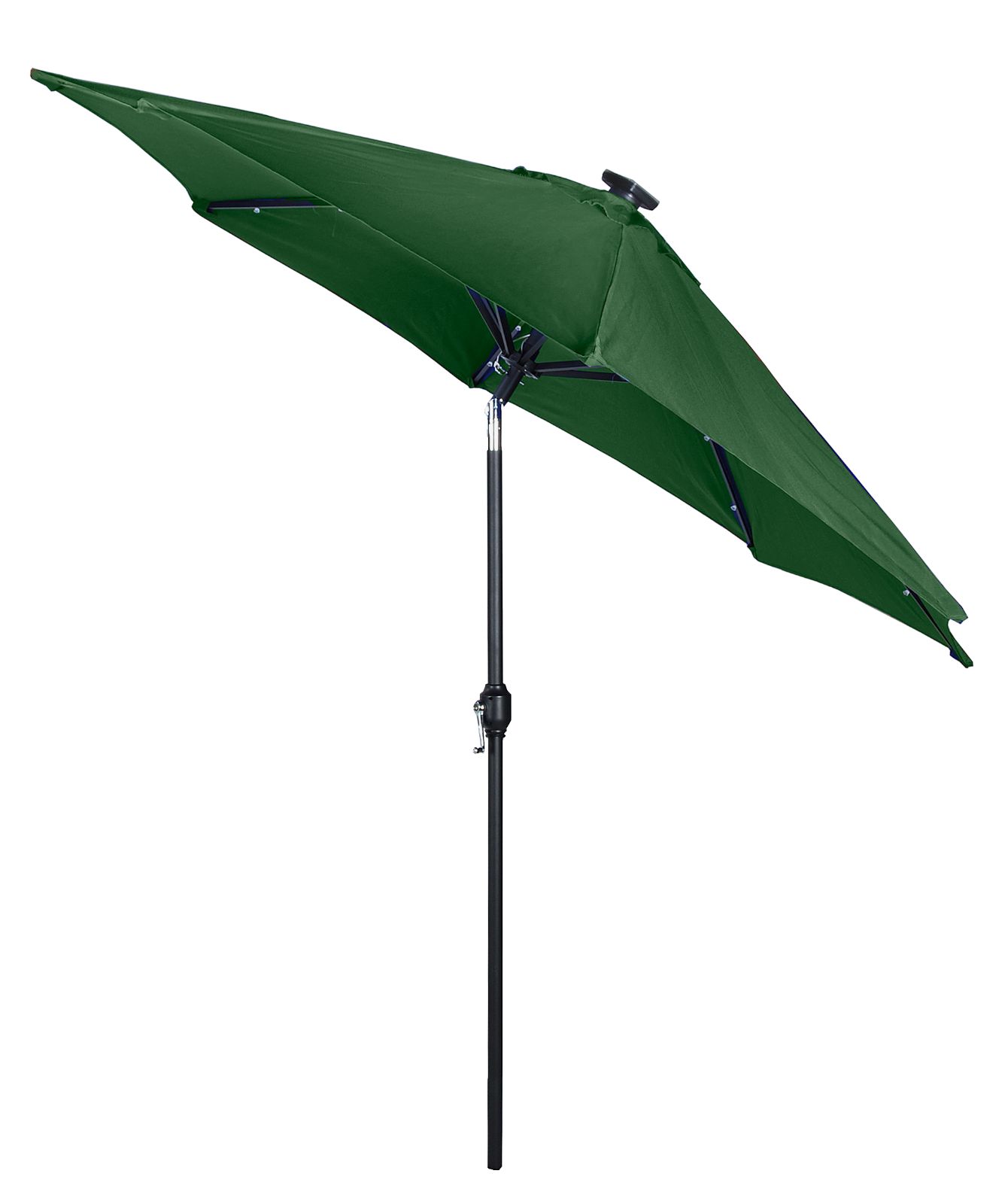 Sunergy 50140732 9 Solar Powered Patio Umbrella W 16 Led Lights Gray For Sale Online Ebay