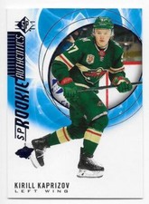 20/21 2020 SP HOCKEY ROOKIE AUTHENTICS BLUE PARALLEL CARDS (101-140) U-Pick List