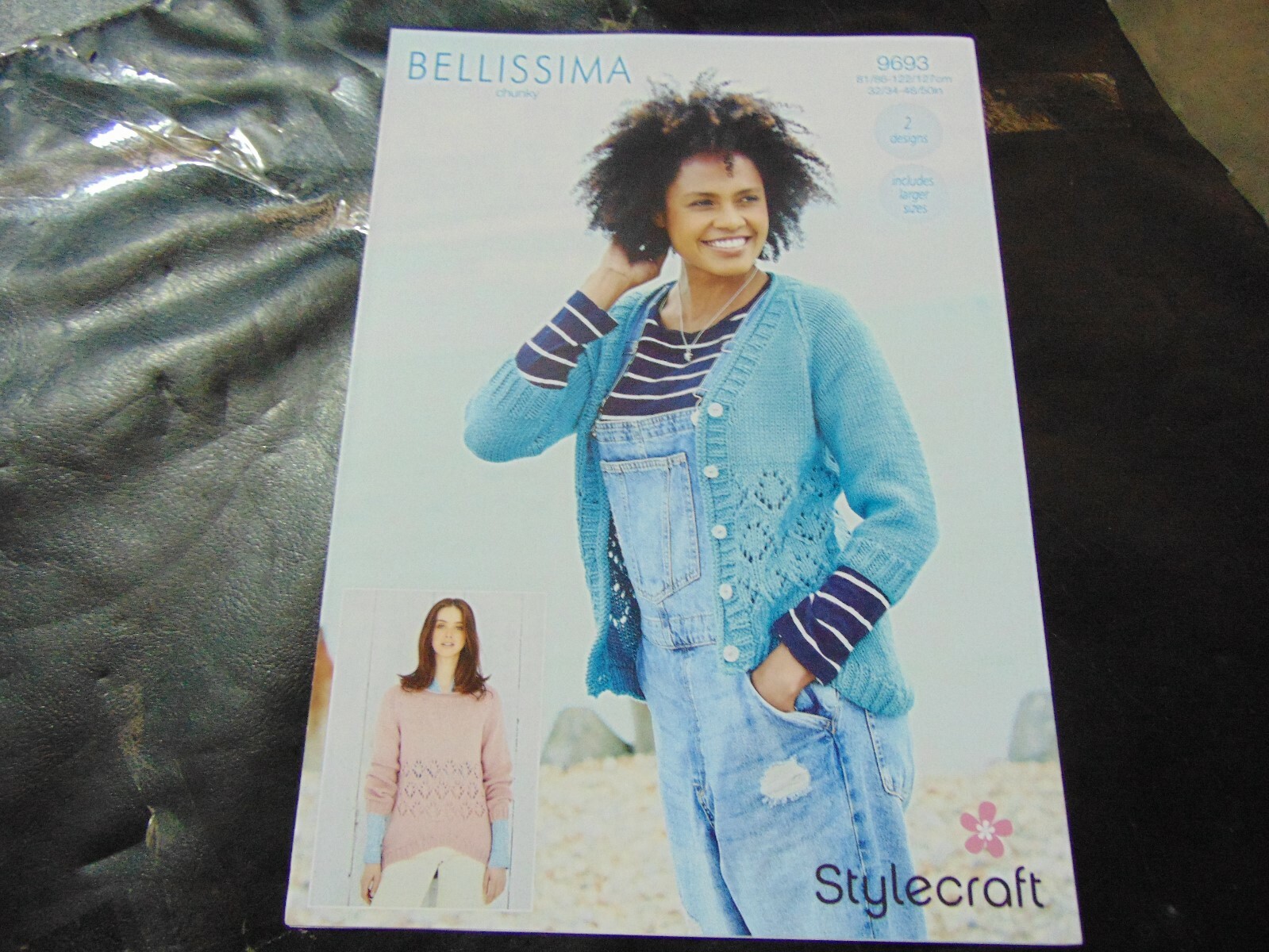 Stylecraft Chunky Knitting Pattern 9693 (2 Designs) Sweater and Cardigan